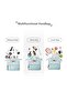 Multifunctional Water-Resistant Diaper Bag,Large Capacity Travel Tote with Insulated Pocket and Carry Handle - 6