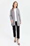Women's Knitwear Araboy Summer Thin Jacket Smoked - 3