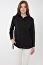 Women's Koton Long Shirt Black - 5