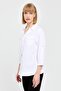 Women's Flap Pocket Shirt White - 5
