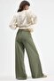 Busem Lace-Up Waist Detailed Crepe Pants - 3