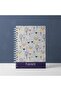 Premium Undated Agenda – 17X24 Hard Cover, Spiral Bound, 4 Colors, with Stickers