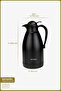 Grandio Stainless Steel Thermos Black 2 Liter - 3