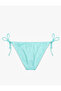 Triangle Bikini Bottom with Drawstrings on the Sides - 4