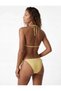 Drawstring Bikini Bottom with Tie Sides - 3