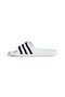 Adilette Aqua Unisex White Daily Style Slippers F35539 - 2