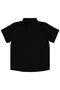Short Sleeve Basic Shirt for Ages 6-9 - Black - 2