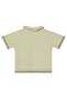 Honeycomb Fabric Shirt for 2-5 Years - Ecru - 2