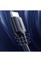 Type-C to Type-C Data Cable, 3A, 2m, (10306) - Black - 3