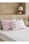 Yellow Striped Cotton Pcs Pillowcase 2 Pcs 50X70 cm (S6)