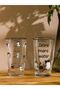 Large Volume Cute Printed Glass Cups Set of 2 570 ml - 4