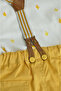 Sunny Mustard Suspender Shorts Set - 6
