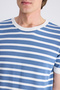 Ds Damat Regular Fit Navy Blue Printed T-Shirt - 2
