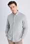 Ds Damat Comfort Gray Gabardine Shirt - 4