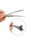 Hair Clip Metal Barrette 100 Pieces Absolute Design - 2