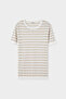 Ds Damat Slim Fit Stone Summer Rayon Knitwear T-Shirt - 5
