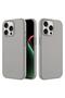 Apple iPhone 13 Pro Max Compatible Case with Velvet Inside and Erasable Launch Case Beige