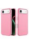 Apple iPhone 17 Air Compatible Velvet Erasable Launch Case Pink