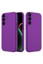 Samsung Galaxy A55 Compatible Case Inside K Velvet Erasable Launch Case D Leather Purple