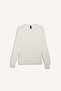 Basic Crew Neck Relax Fit Extra Soft Cashmere Textured Knitwear Sweater F7091Az20Au - 6
