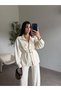 Cream Softy Modal Set of Belt - 2