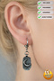 Steel Special Design Dangle Gothic Crescent Earrings Do Not Tarnish or Fade - 4