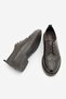 Women's Lace-Up Masculine Double-Faced Casual Oxford Shoes Sindo Brown - 8