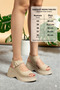 Juli̇ High-Sole Daily and Summer Women's Sandals - 2