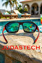 G8 Fleece Size Driving Sports Activity Sunglasses - Mirrored Glass - 5