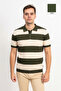 Short Sleeve Polo Collar Men's Knitwear T-Shirt - Khaki - 2