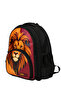 Licensed Lion Printed School Bag - School Bag with Double Compartments and Water-Repellent Feature - 2