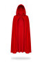 Little Red Riding Hood Cape 90 cm – Hooded Halloween Costume Accessory - 3