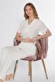 Short Sleeve Zakkum Classic Pajama Set with Lace Details 88-119 - 4
