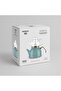 Aren Enamel Glass Perforated Midi Teapot Set Green - 3