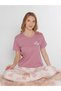 Short Sleeve Summer Pajama Set Viscose 08-131 - 2