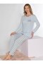 Long Sleeve Pajama Set 790-81 - 2