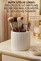 Makeup Organizer, Makeup Brush Holder, Makeup Organizer Set, White Color, Model 1 - 2