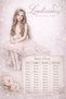 Girl's Tailed Glittery Bow Detailed Puffy Evening Dress - 9