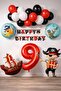 9 Year Old Pirate Themed Birthday Party Celebration Set