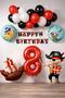 8 Year Old Pirate Themed Birthday Party Celebration Set