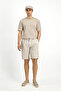 Crew Neck Regular Fit Cotton Striped T-Shirt - 3
