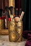 Makeup Organizer, Makeup Brush Holder, Makeup Organizer Set, Gold Antique Finish, Model 12