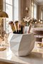Makeup Organizer, Makeup Brush Holder, Makeup Organizer Set, White Color, Model 20