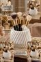 Makeup Organizer, Makeup Brush Holder, Makeup Organizer Set, White Color, Model 21 - 5