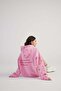 Oversized Hooded Unisex Eye Sweat Pink