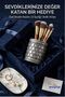 Makeup Organizer Makeup Brush Holder Makeup Organizer Organizer Silver Antique Color Model 81 - 7