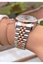 Brand Rose Silver Color Steel Cord Women's Wristwatch - Bracelet Gift - 4