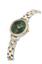 Sapphire Glass Silver - Gold - Green Women's Watch Nc08-39890196-Cnms - 2