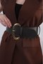 Geniş Gold Buckled Women's Belt Dress Belt I Shirt Belt I Jacket Belt I - 6