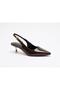 Heeled Patent Leather Shoes with Leather a Quality Craftsmanship.